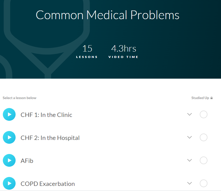 Common Medical Problems