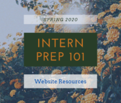 Website Resources for Interns