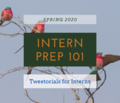 Tweetorials for Interns